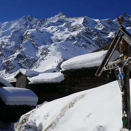 Chalet Birkhahn Saas-Fee Bagian luar foto