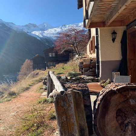 Chalet Birkhahn Saas-Fee Bagian luar foto