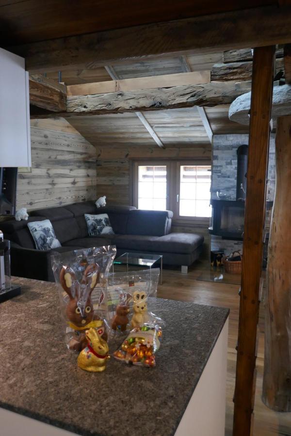 Chalet Birkhahn Saas-Fee Bagian luar foto