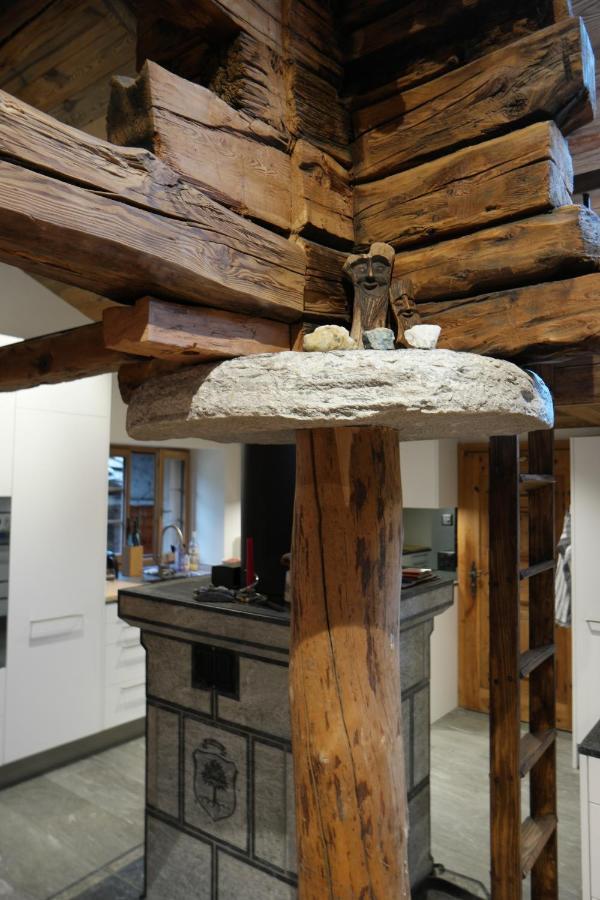 Chalet Birkhahn Saas-Fee Bagian luar foto
