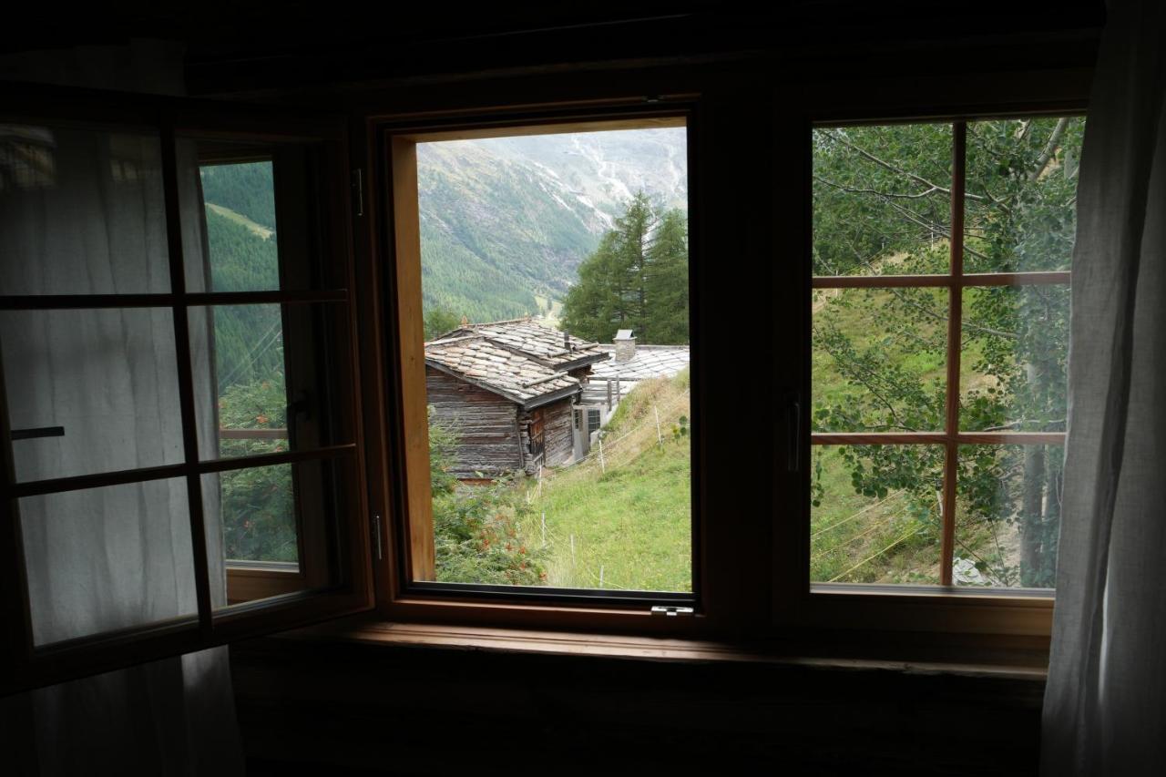 Chalet Birkhahn Saas-Fee Bagian luar foto