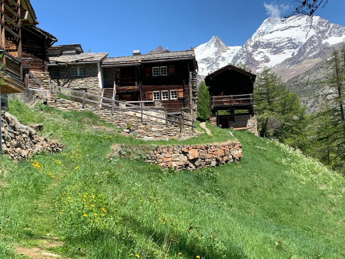 Chalet Birkhahn Saas-Fee Bagian luar foto