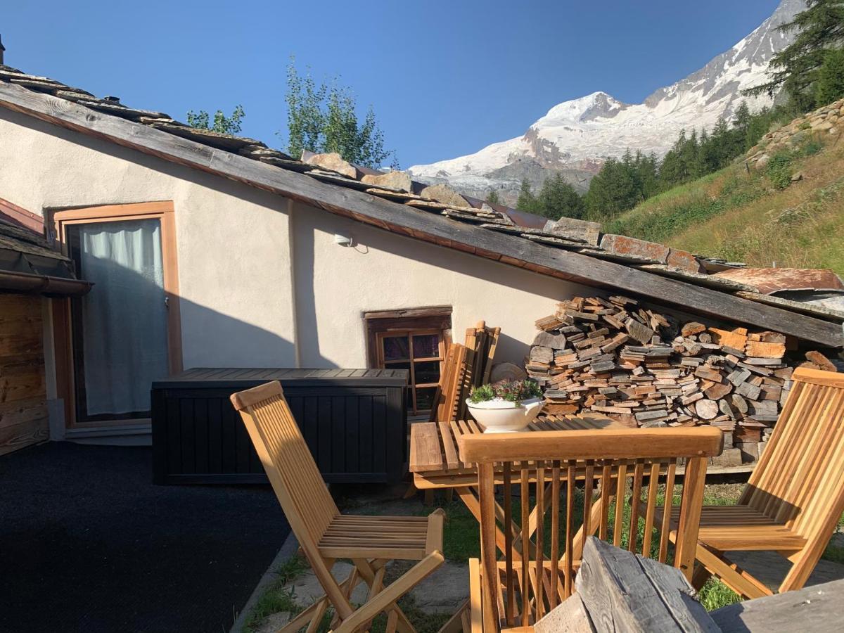 Chalet Birkhahn Saas-Fee Bagian luar foto