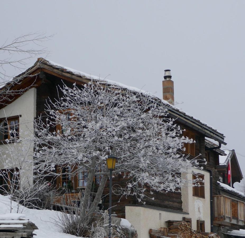 Chalet Birkhahn Saas-Fee Bagian luar foto